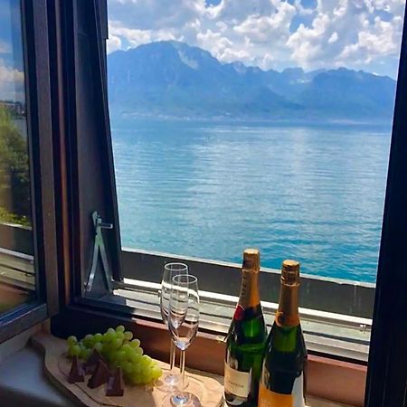 Montreux Riviera Suite Waterfront 3 Bedrooms Private Parking Buitenkant foto