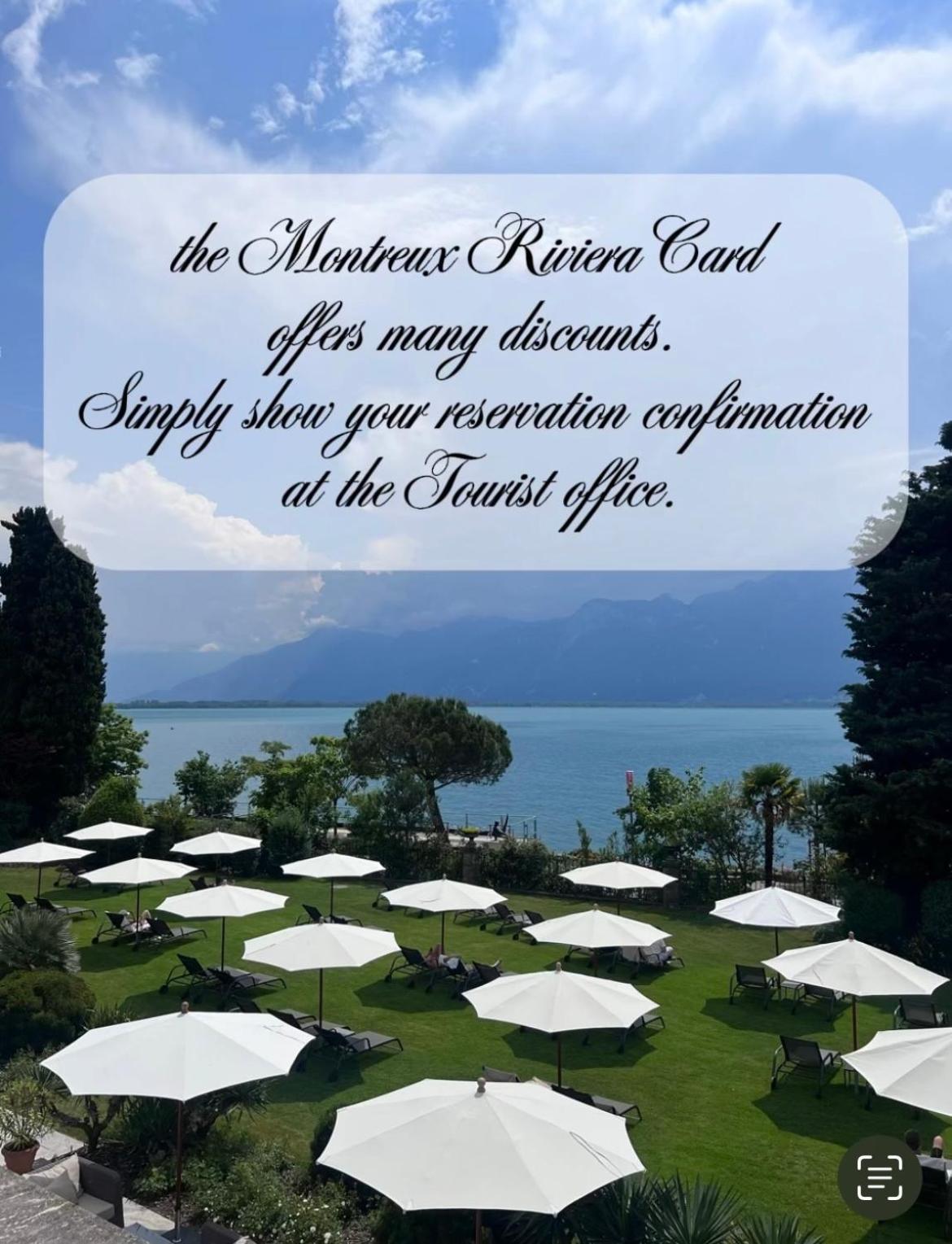 Montreux Riviera Suite Waterfront 3 Bedrooms Private Parking Buitenkant foto