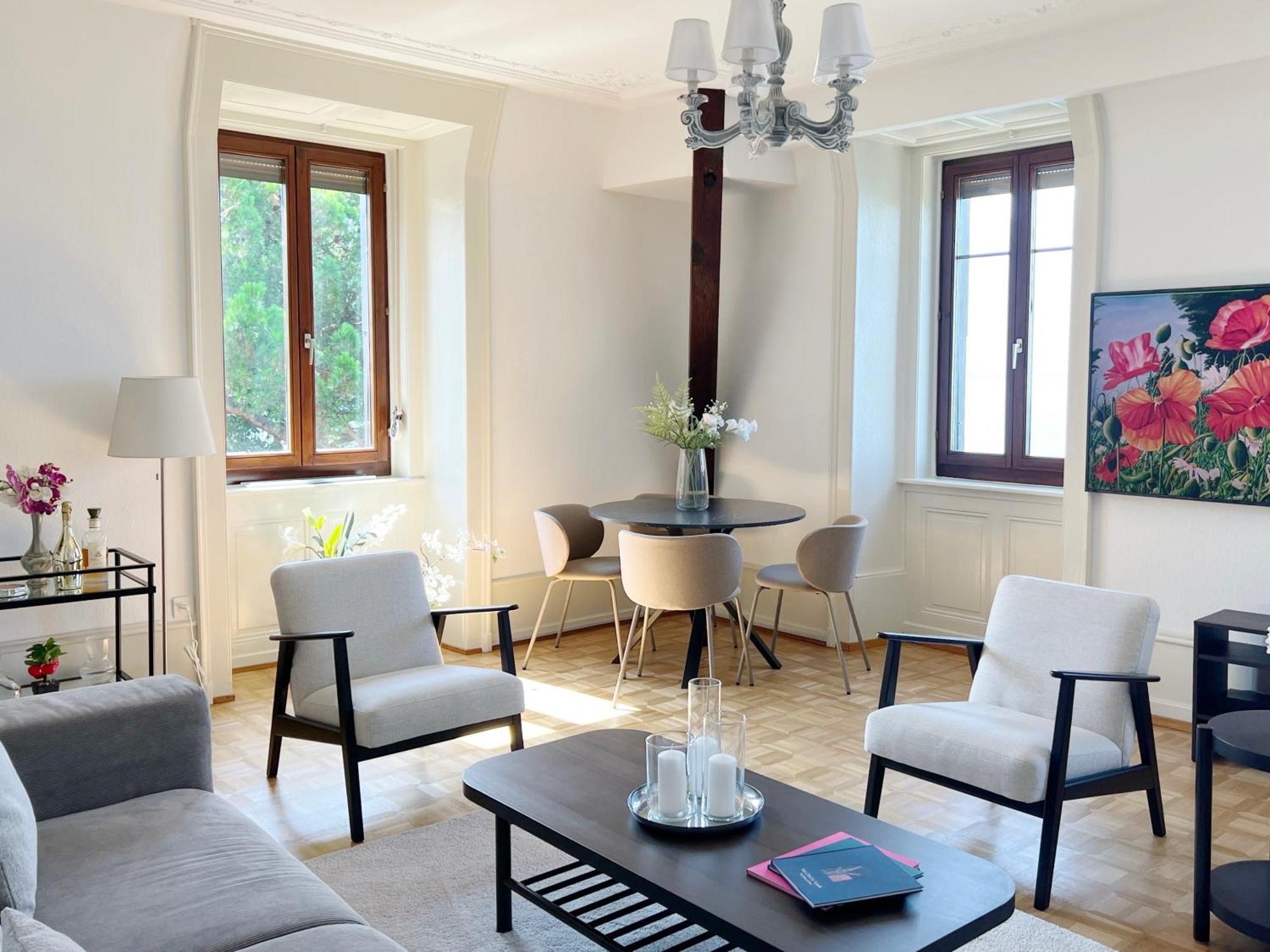 Montreux Riviera Suite Waterfront 3 Bedrooms Private Parking Buitenkant foto